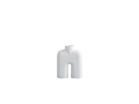 101 COPENHAGEN - Cobra Tall Vase Mini Bone Hvid