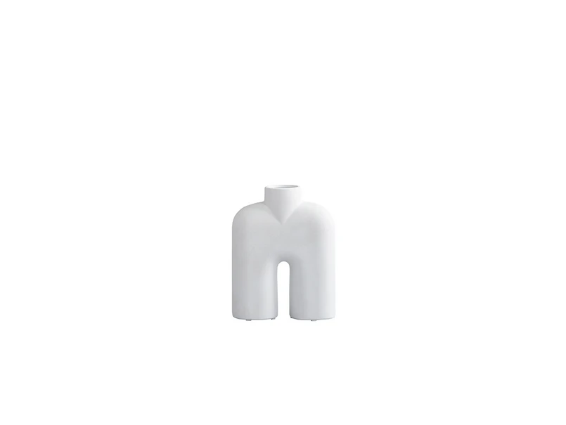 101 COPENHAGEN - Cobra Tall Vase Mini Bone Hvid 101 COPENHAGEN - Cobra Tall Vase Mini Bone Hvid