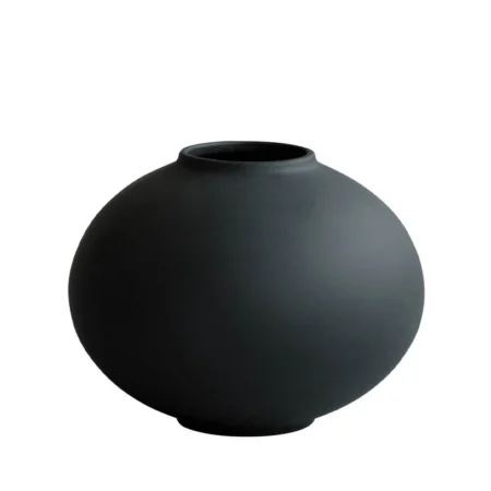 101 COPENHAGEN - Sunao Vase Fat Mini Black