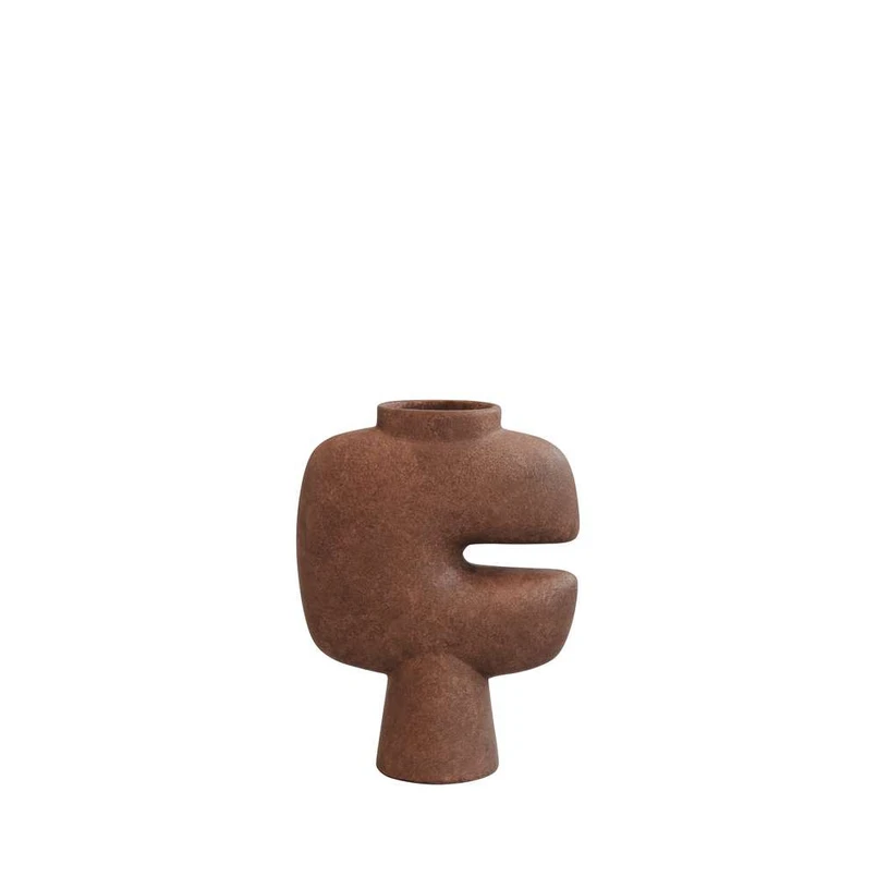 101 COPENHAGEN - Tribal Vase Medio Terracotta 101 COPENHAGEN - Tribal Vase Medio Terracotta