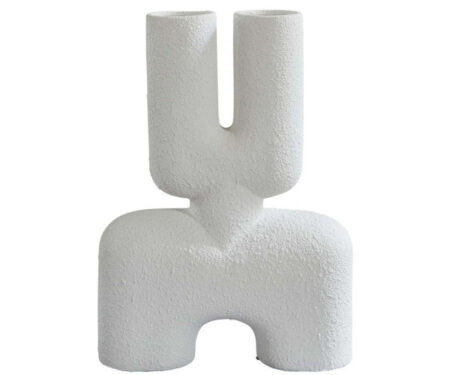 101 CPH Cobra Double Vase - bubble white
