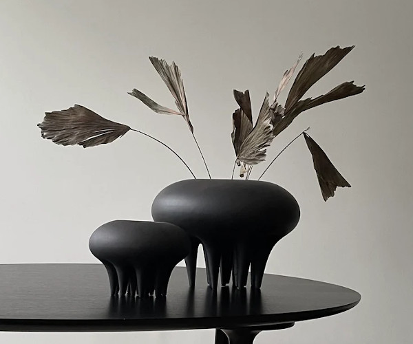 101 CPH Medusa Vase - big - sort 101 CPH Medusa Vase - big - sort