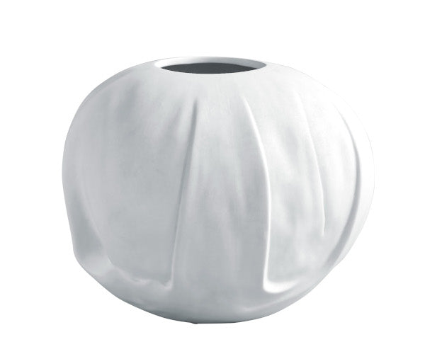 101 CPH Orimono vase- medio - bone white 101 CPH Orimono vase- medio - bone white