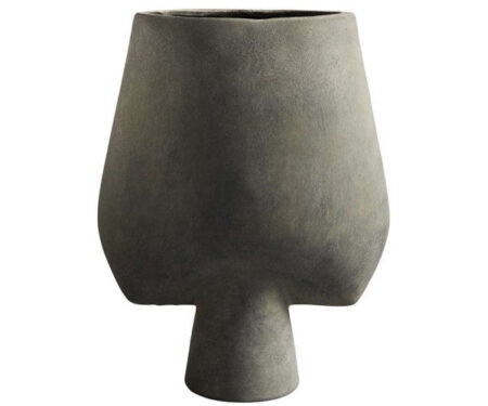 101 CPH Sphere Square Vase - big - dark grey