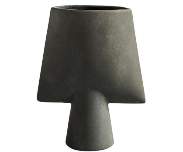 101 CPH Sphere Square Vase - mini - dark grey 101 CPH Sphere Square Vase - mini - dark grey