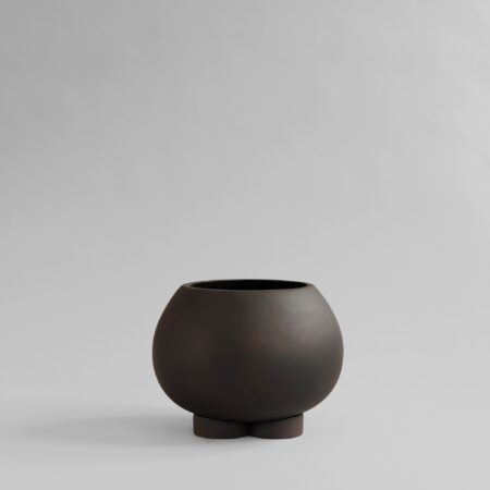 101 CPH Urchin Plant Pot, Mini - Coffee