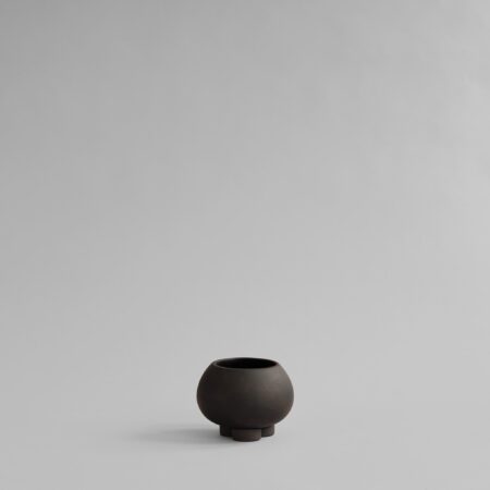 101 CPH Urchin Plant Pot, Petit - Coffee