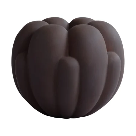 101 Copenhagen Bloom vase mini Chocolate brown
