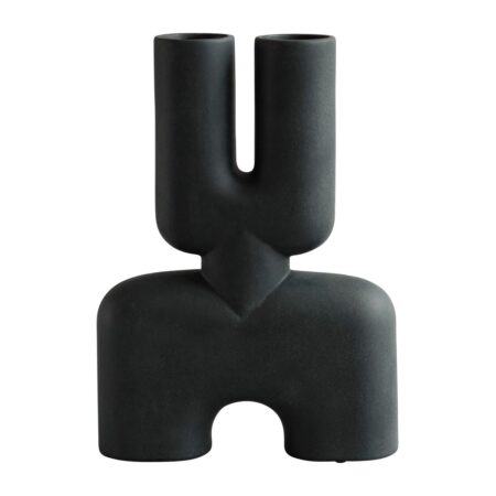 101 Copenhagen Cobra Double Medio vase 34x47 cm Sort