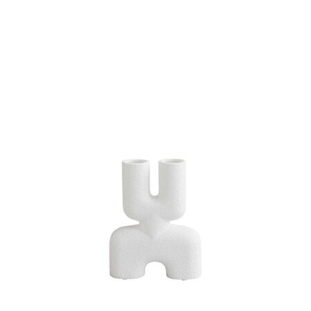 101 Copenhagen - Cobra Double Vase Mini Bubble Hvid