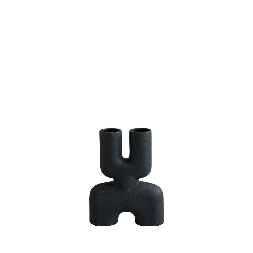 101 Copenhagen - Cobra Double Vase Mini Sort 101 Copenhagen - Cobra Double Vase Mini Sort