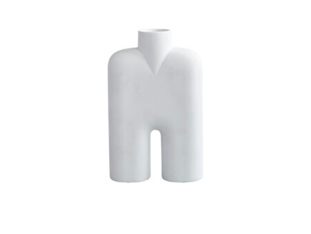 101 Copenhagen - Cobra Tall Vase Medio Bone Hvid