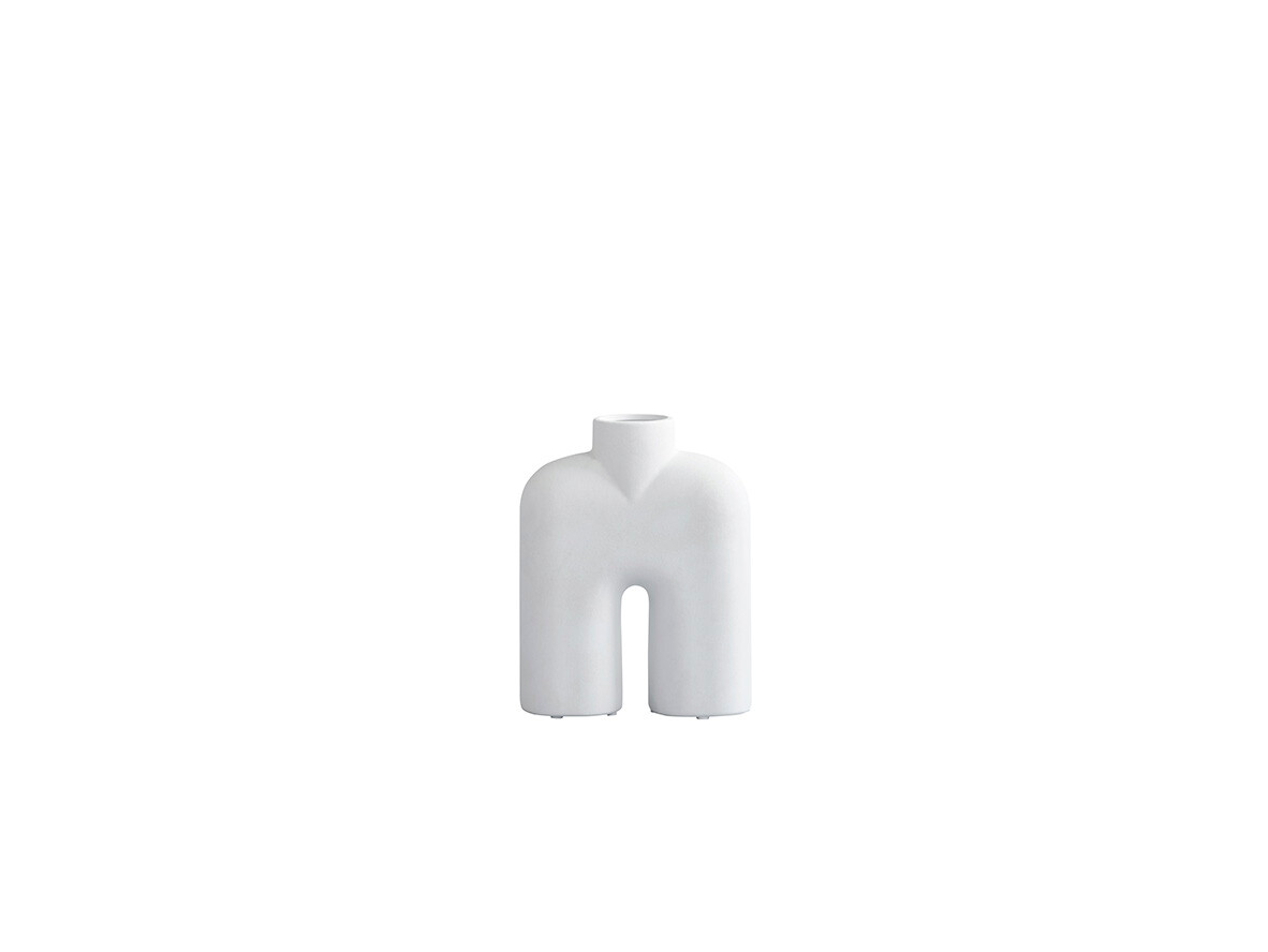 101 Copenhagen - Cobra Tall Vase Mini Bone Hvid 101 Copenhagen - Cobra Tall Vase Mini Bone Hvid