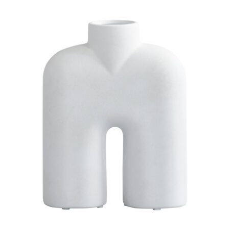 101 Copenhagen Cobra Tall mini vase 18x17 cm Bone white