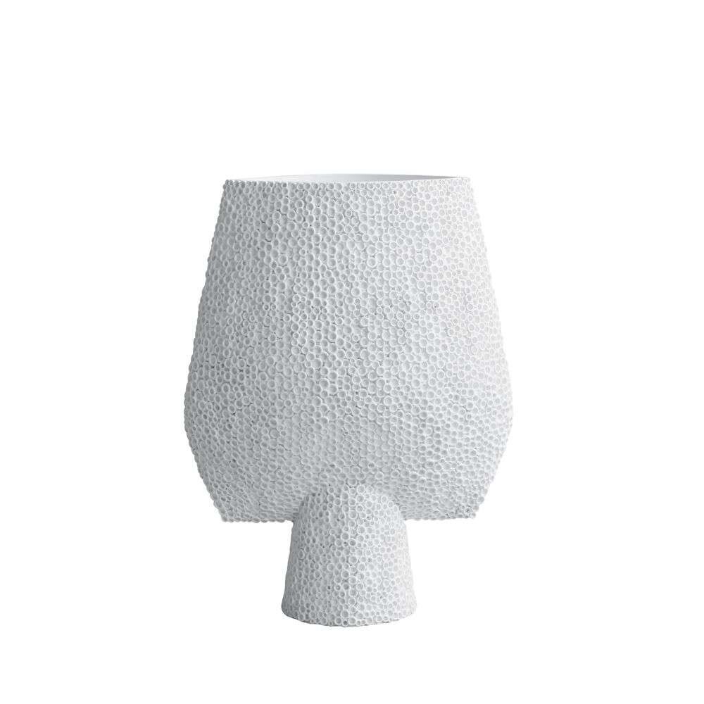 101 Copenhagen - Sphere Vase Square Shisen Big Bone Hvid 101 Copenhagen - Sphere Vase Square Shisen Big Bone Hvid
