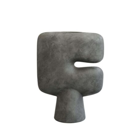 101 Copenhagen - Tribal Vase Big Mørk Grå