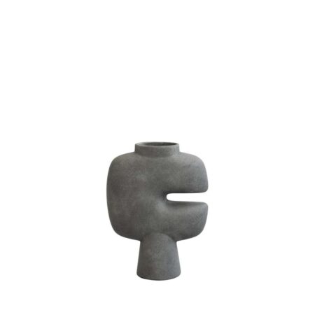 101 Copenhagen - Tribal Vase Medio Dark Grey