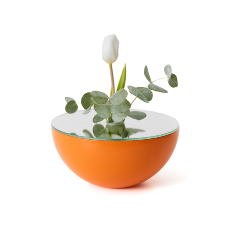 A2 Poem vase orange