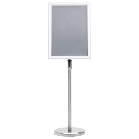 A3 Pedestal Plakatstande 2 stk Sølv Aluminium