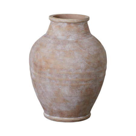 ANNA Vase/krukke 40,5 cm sand