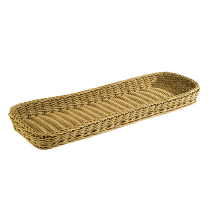 APS Kurv Profi Line stor; 60x20x5 cm (LxBxH); Natur; Rektangulær
