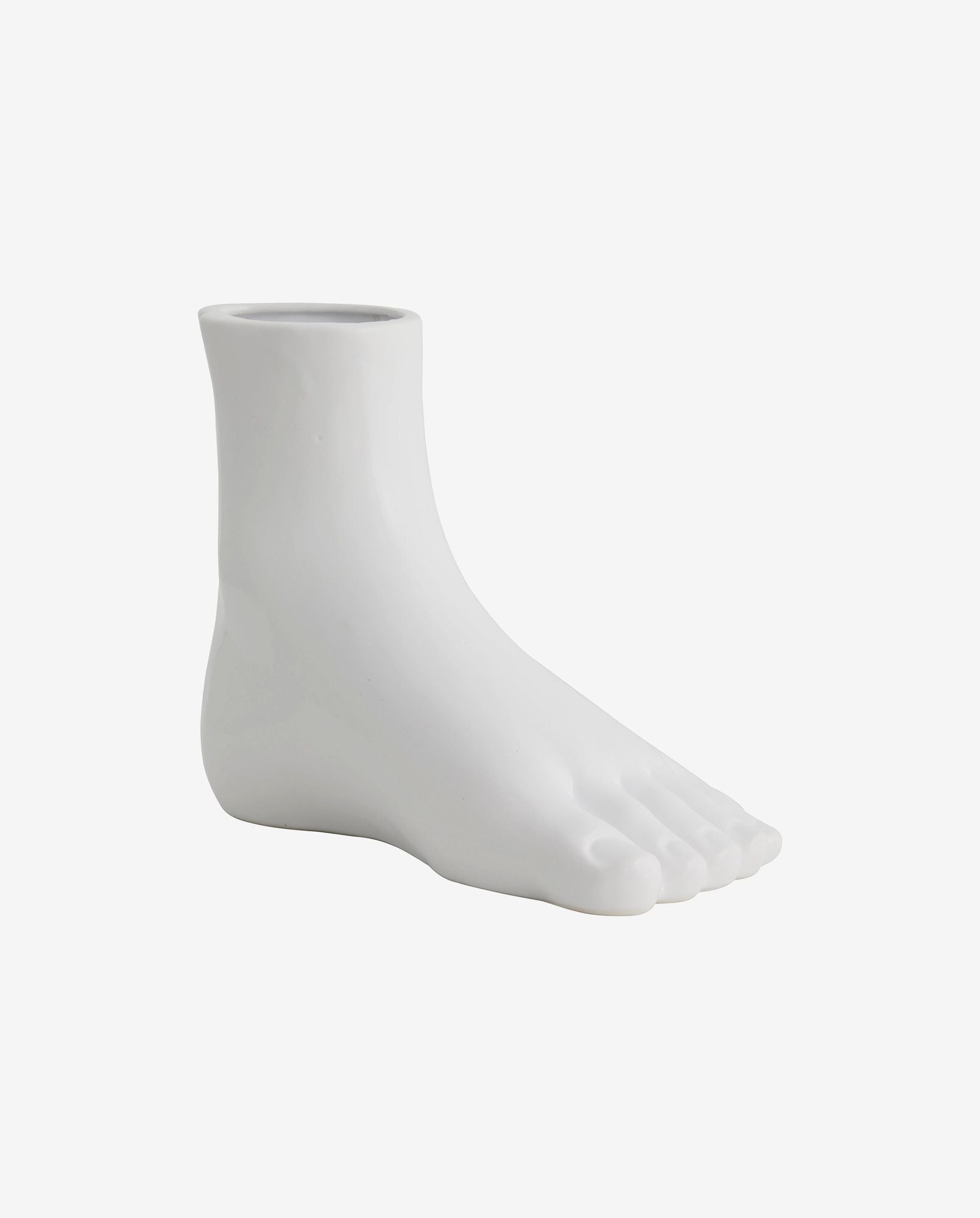 ARUBA vase i keramik - h19,5 cm - hvid ARUBA vase i keramik - h19,5 cm - hvid