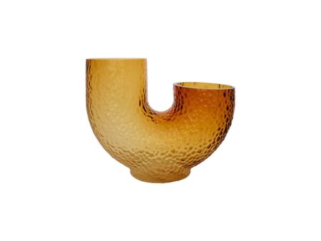 AYTM - ARURA Vase - Vase - Amber Medium - L34 x W14 x H26 cm