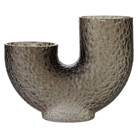 AYTM - Arura Medium Glass Vase Black