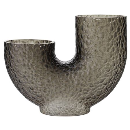 AYTM Arura Vase H: 26 cm - Sort