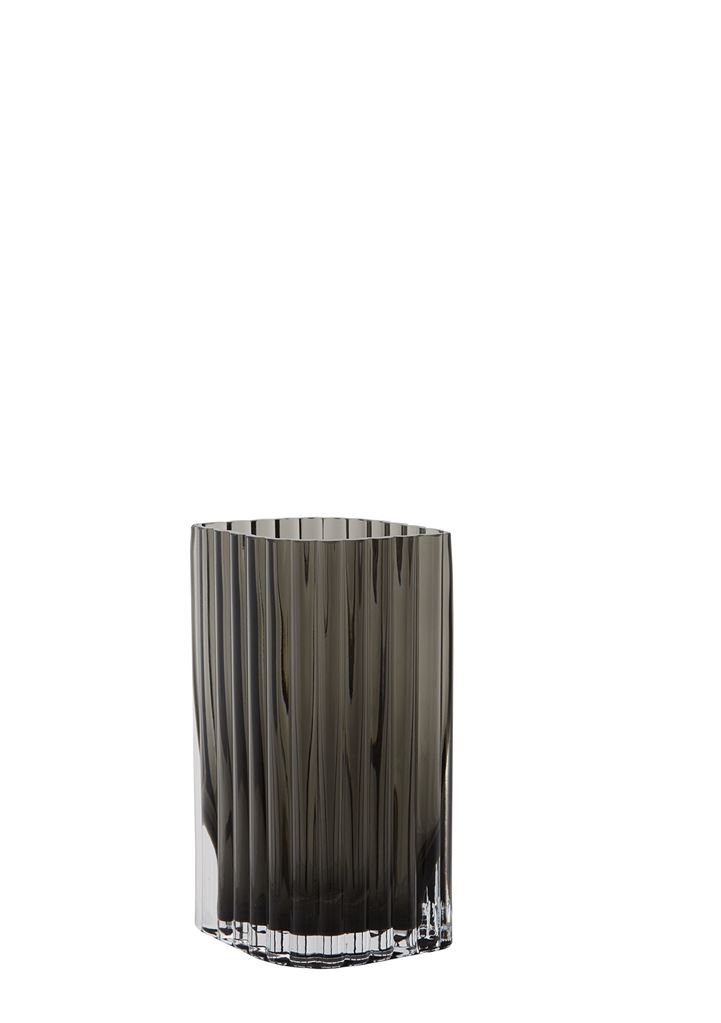 AYTM Folium Vase H: 20 cm - Black AYTM Folium Vase H: 20 cm - Black