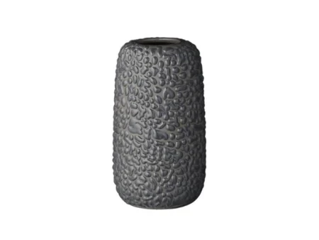 AYTM, GEMMA vase, keramik, mørkegrå, Ø5,6xH10 cm