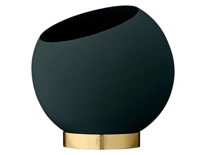 AYTM, GLOBE blomsterpotte, Forest/Gold,Ø17xH15,4 cm AYTM, GLOBE blomsterpotte, Forest/Gold,Ø17xH15,4 cm