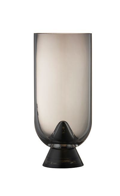 AYTM Glacies Vase H: 18 cm - Sort OUTLET