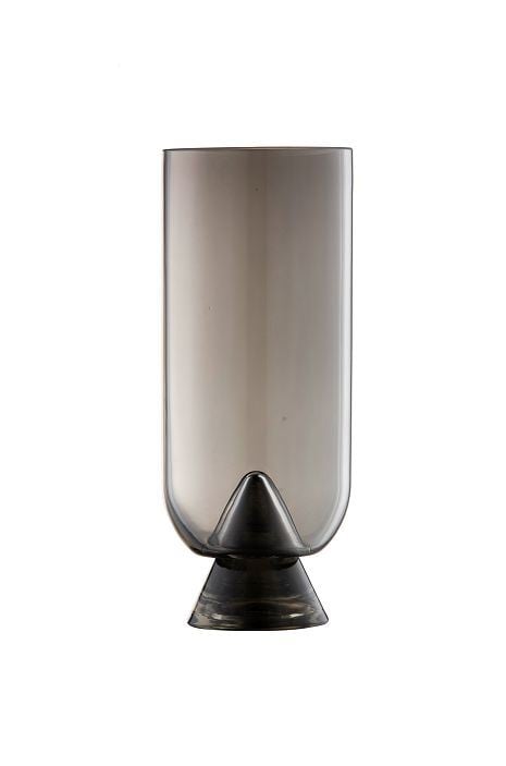 AYTM Glacies Vase H: 23,5 cm - Sort AYTM Glacies Vase H: 23,5 cm - Sort