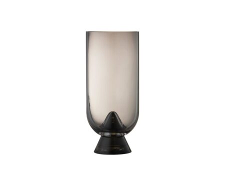 AYTM - Glacies Vase - Vase - Black - Ø7,6 x H18 cm (small)