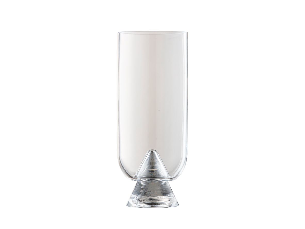 AYTM - Glacies Vase - Vase - Clear - Ø7,6 x H18 cm (small) AYTM - Glacies Vase - Vase - Clear - Ø7,6 x H18 cm (small)