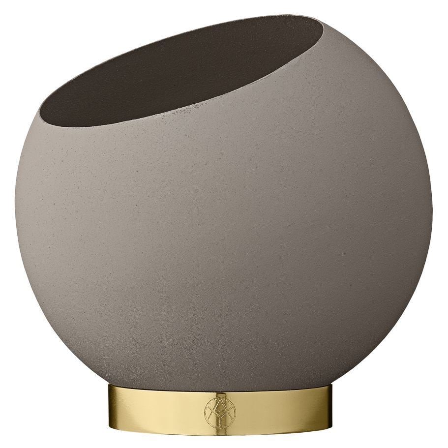 AYTM Globe Blomsterkrukke Ø: 17 cm - Taupe AYTM Globe Blomsterkrukke Ø: 17 cm - Taupe