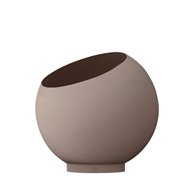AYTM - Globe Blomsterskjuler Ø37xH32,3 Taupe AYTM - Globe Blomsterskjuler Ø37xH32,3 Taupe