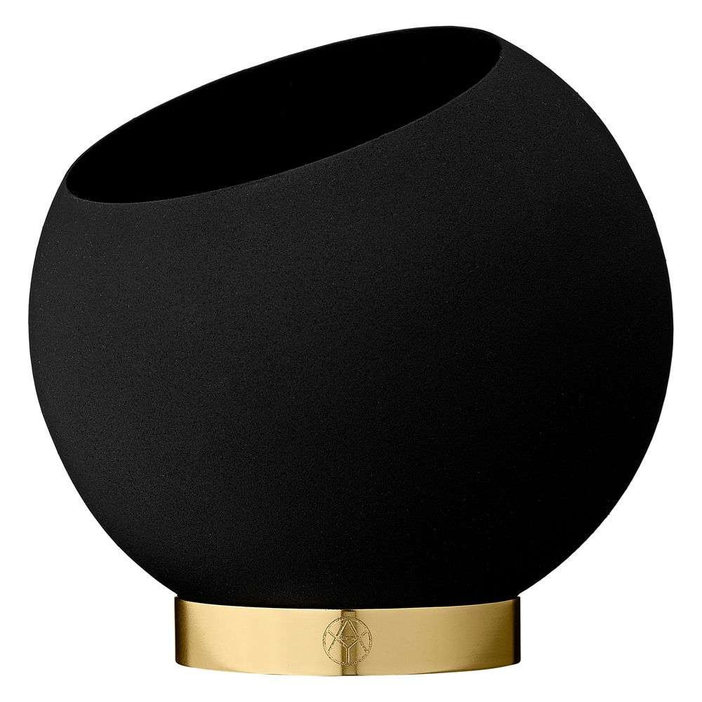 AYTM - Globe Flower Pot Ø17 Black AYTM - Globe Flower Pot Ø17 Black