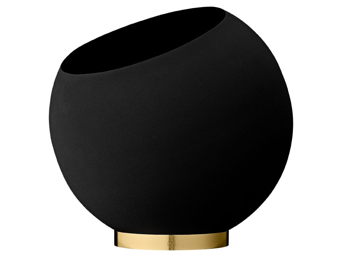 AYTM - Globe Flowerpot - Urtepotte - Black L - Ø37 x H32,3 cm AYTM - Globe Flowerpot - Urtepotte - Black L - Ø37 x H32,3 cm