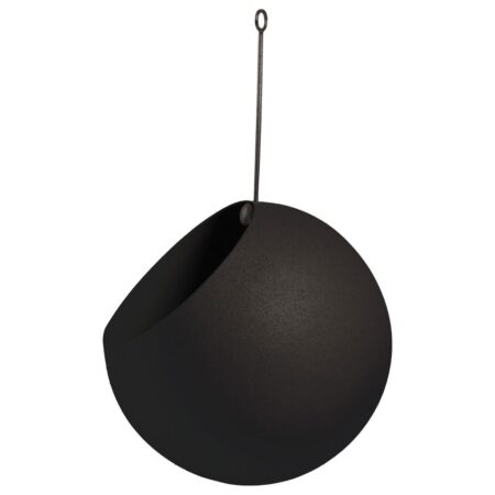 AYTM Globe Hængende Blomsterkrukke Ø: 21 cm - Black