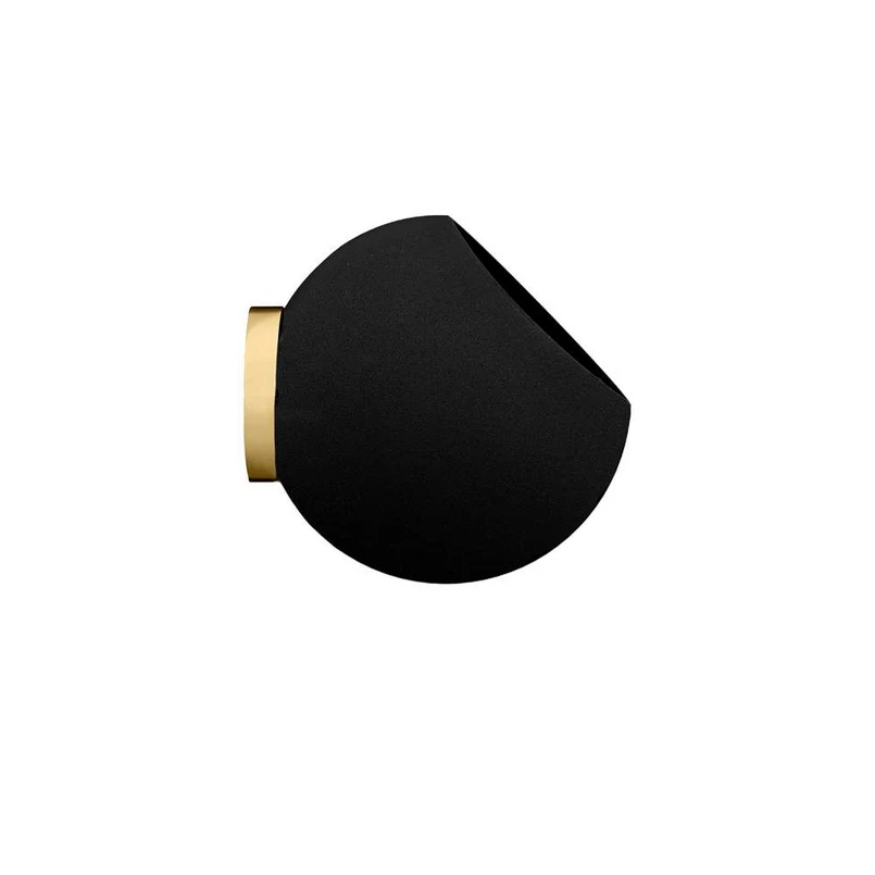 AYTM - Globe Wall Blomsterskjuler Ø17xH15,4 Black/Gold AYTM - Globe Wall Blomsterskjuler Ø17xH15,4 Black/Gold