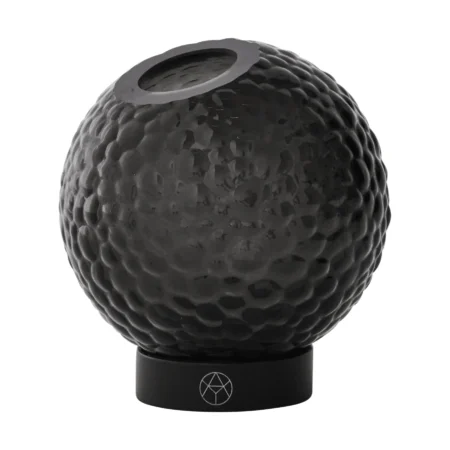 AYTM Globe bubbles vase Ø10 cm Black