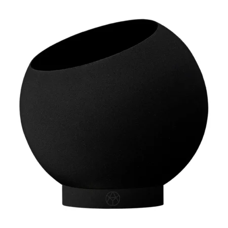 AYTM Globe urtepotte Ø17 cm Black