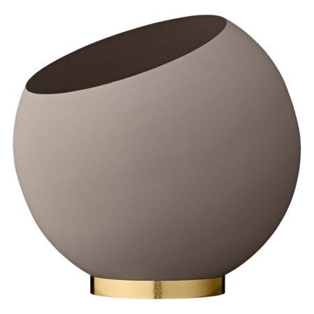 AYTM Globe urtepotte Ø37 cm Taupe