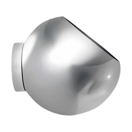 AYTM Globe urtepotte væg Ø17 cm Silver