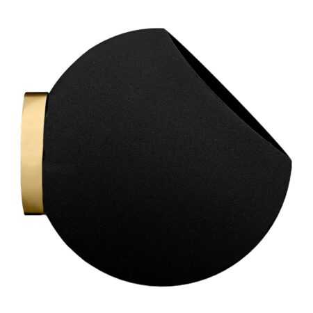 AYTM Globe urtepotte væg Ø21 cm Black