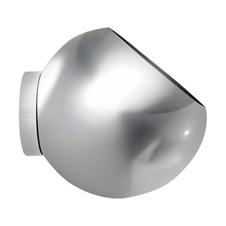AYTM Globe urtepotte væg Ø21 cm Silver