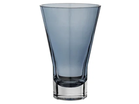 AYTM, SPATIA vase, Navy,Ø12,8xH19 cm.