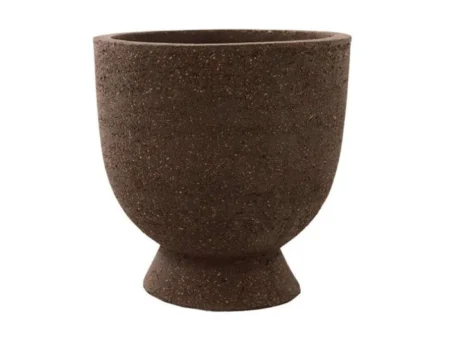 AYTM, TERRA blomsterpotte/vase, Java brown,Ø20xH20 cm